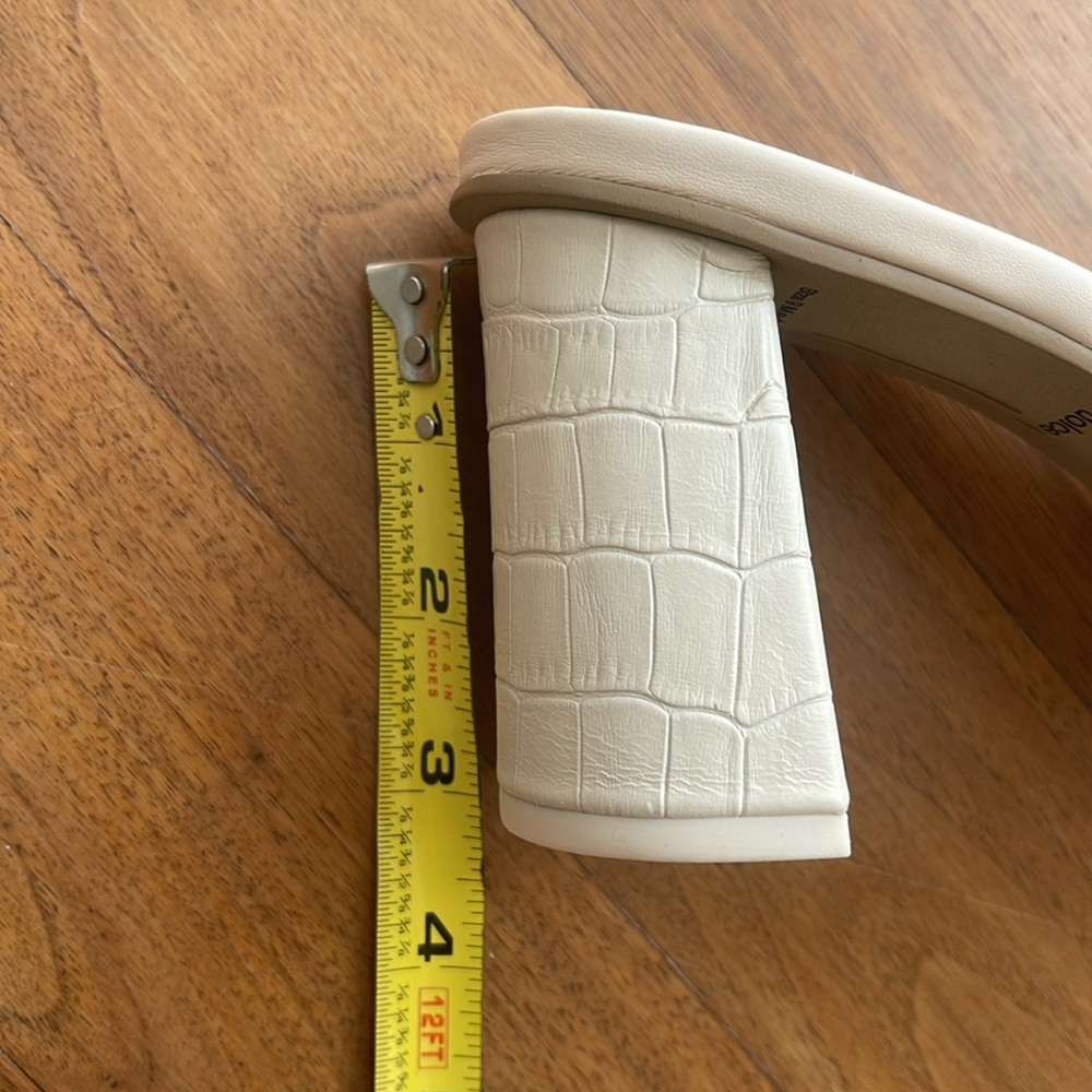 NWT Dolce Vita Ivory Evereve Priana Heel Sandal - Picture 5 of 5